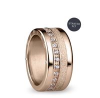 Anello Bering Donna Green Lights in Acciaio Cristallo GREENLIGHTS-8 - GREENLIGHTS-8